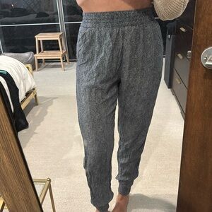 Indah elastic waist jogger pant beach